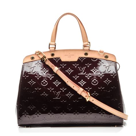 LOUIS VUITTON Vernis Brea MM Amarante 